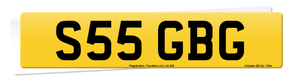 Registration number S55 GBG